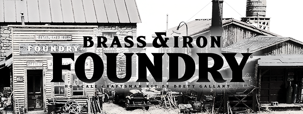 SierraWest Scale Models HO Scale Brass and Iron Foundry